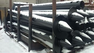 Винтовые сваи диаметром 73 мм Лесосибирске цена от 1351 руб.